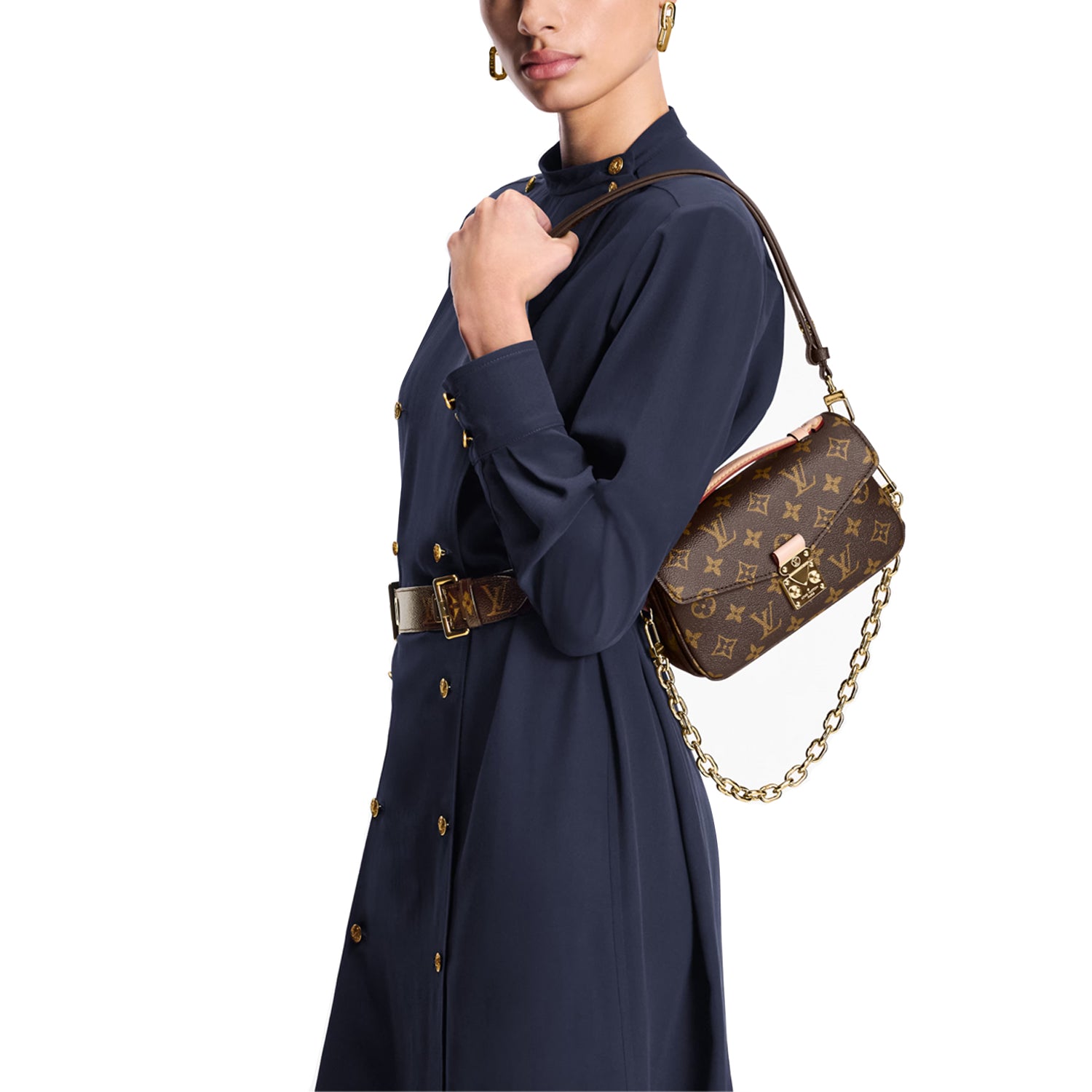 LOUIS VUITTON Pochette Métis East West