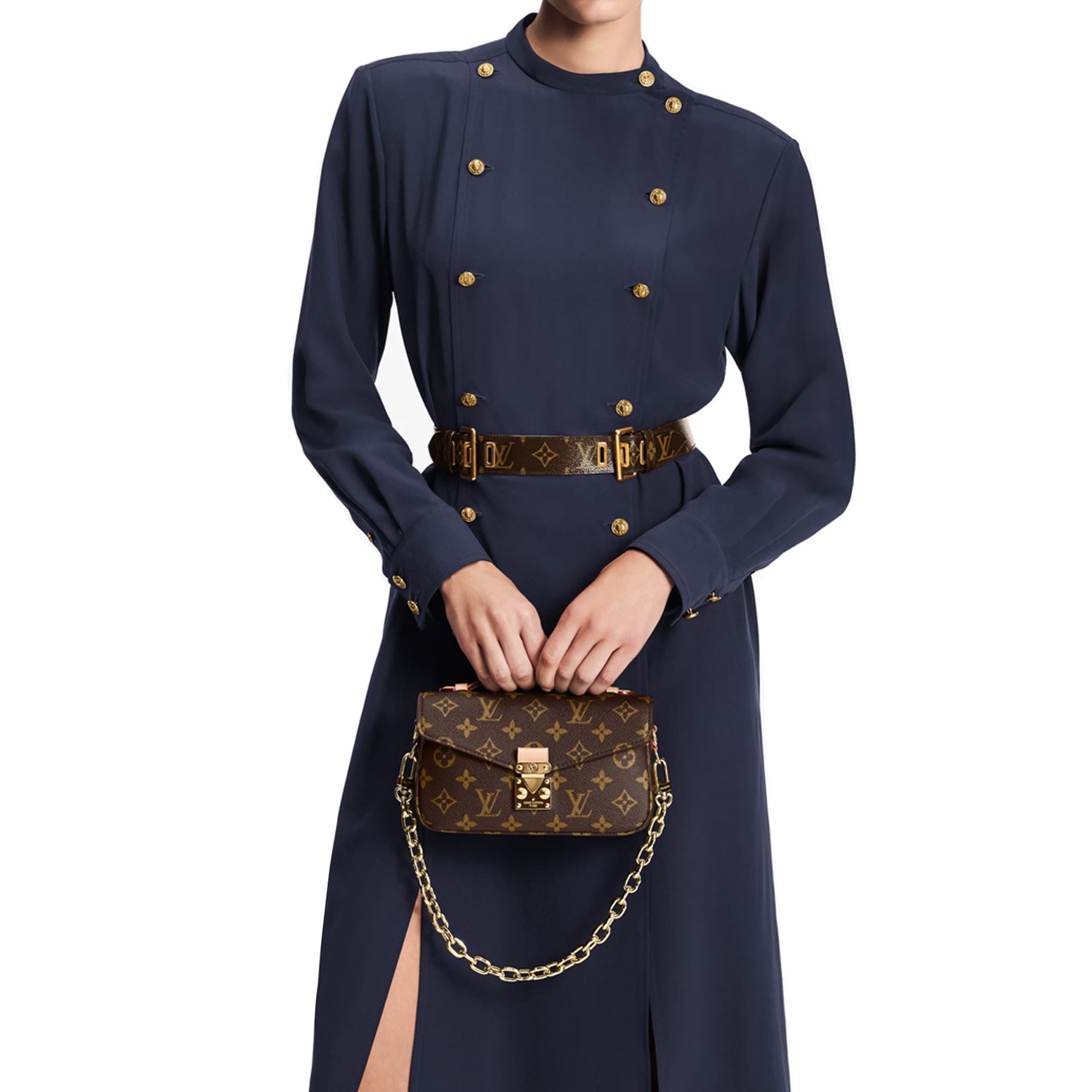 LOUIS VUITTON Pochette Métis East West